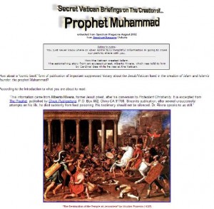 Secret Vatican Briefings on the Creation of Muhammad